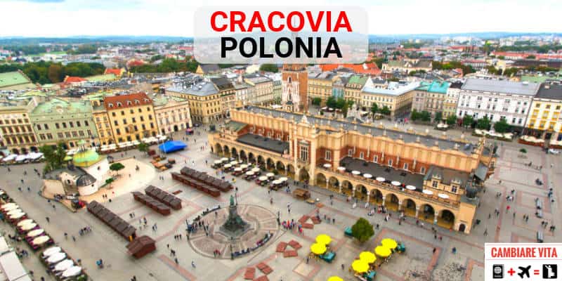 lavorare vivere a Cracovia Polonia