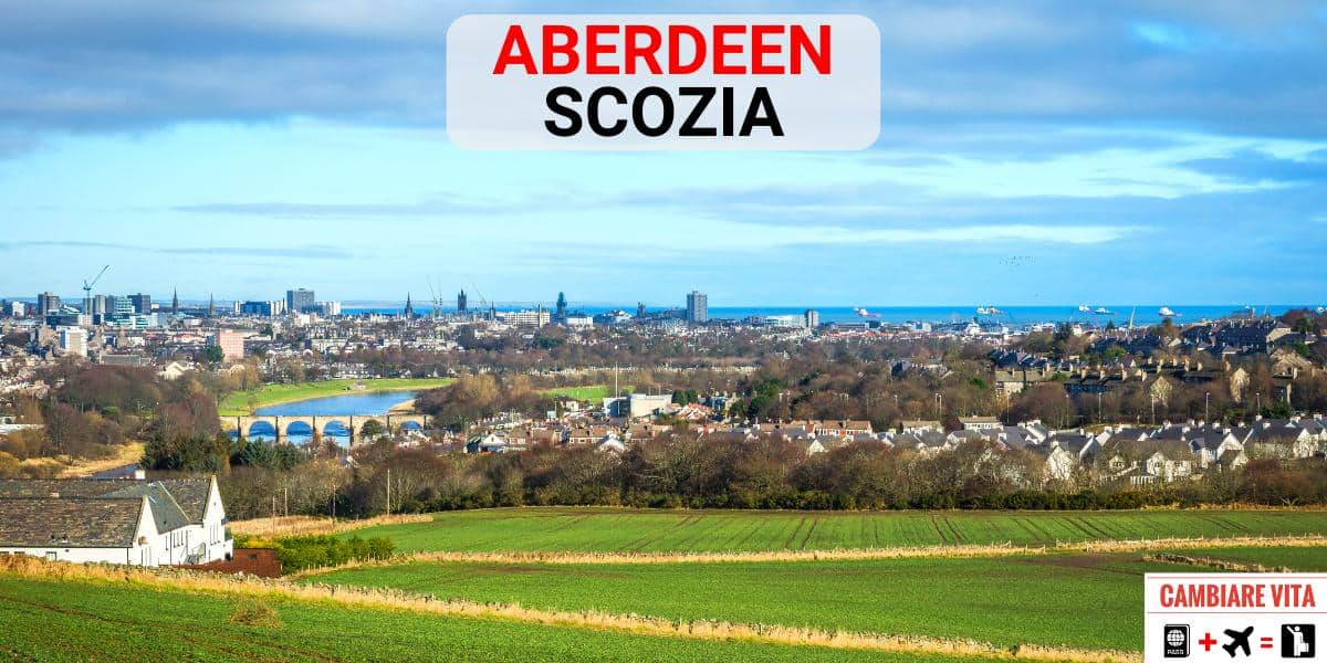 Lavorare Vivere Aberdeen Scozia