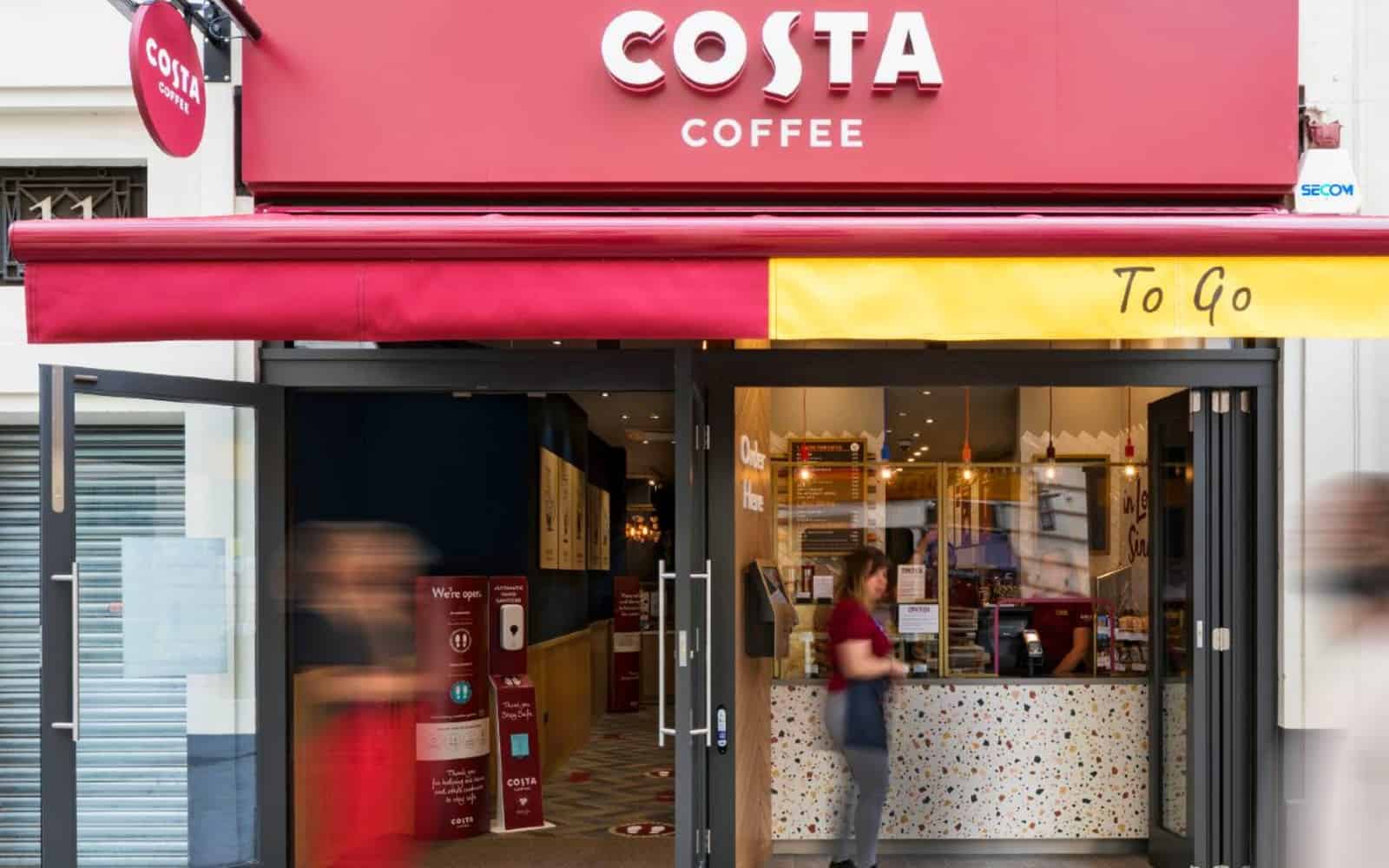 Lavoro Costa Coffee Londra