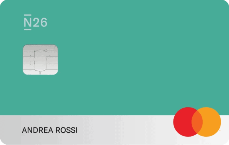 N26 carta debito conto Smart