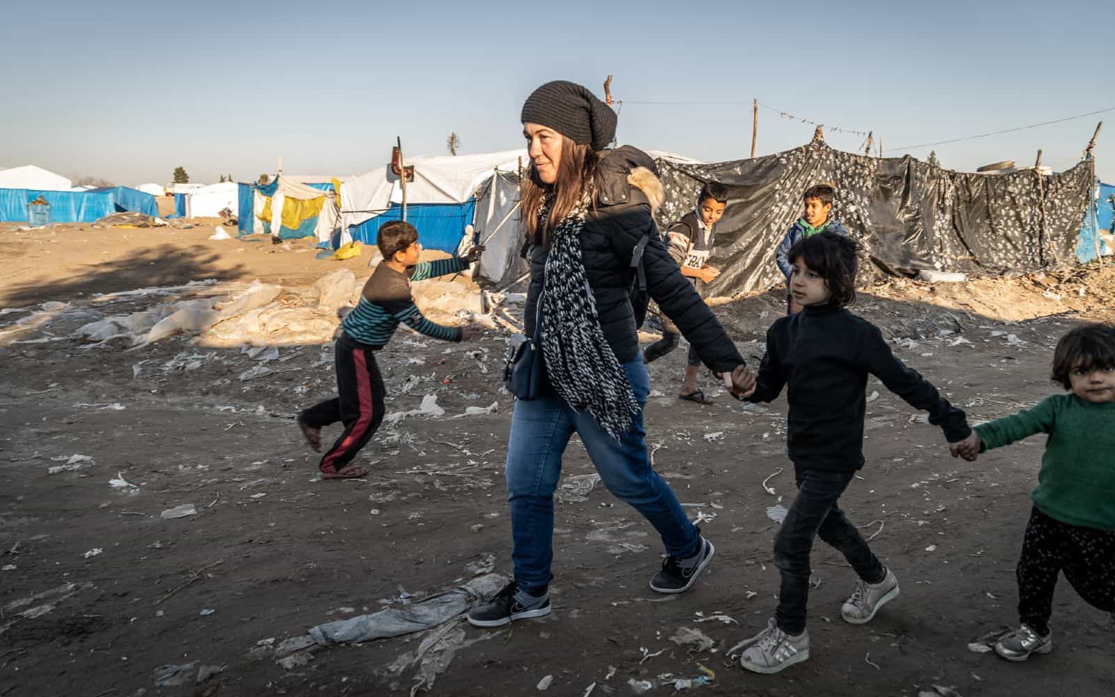 Maricla campo profughi confine turco siriano