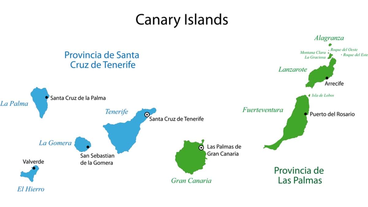 Province isole Canarie